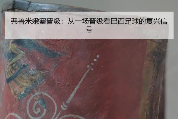 弗鲁米嫩塞晋级：从一场晋级看巴西足球的复兴信号